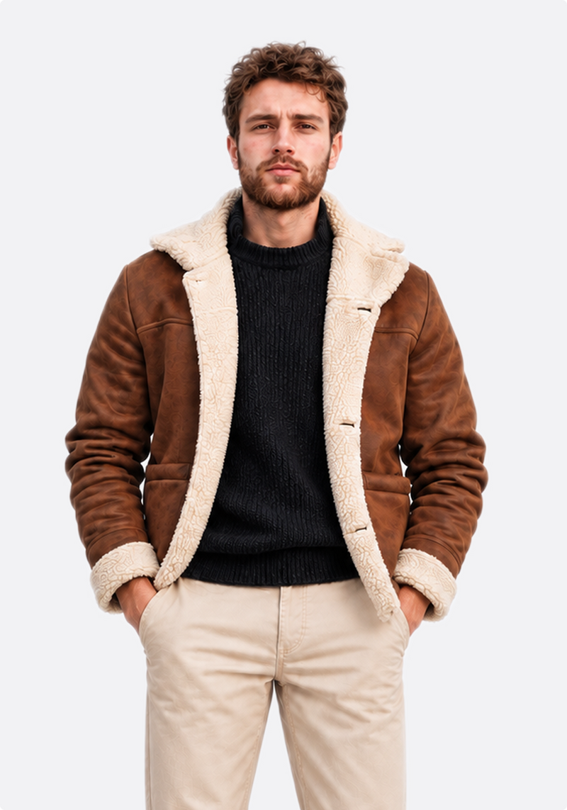 Shearling Aviator Jacket