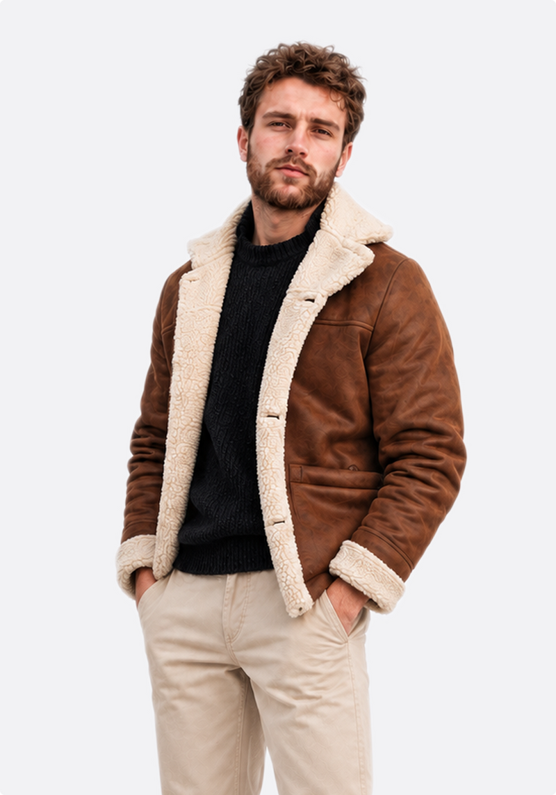 Shearling Aviator Jacket